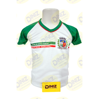 CAMISETA DE UNIFORME ESCOLAR MUNICIPAL - NOVA VENÉCIA